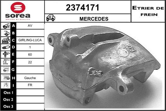 EAI 2374171 - Bremžu suports autodraugiem.lv