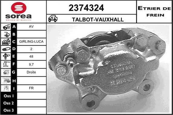 EAI 2374324 - Bremžu suports autodraugiem.lv