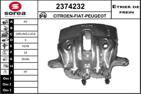 EAI 2374232 - Bremžu suports autodraugiem.lv