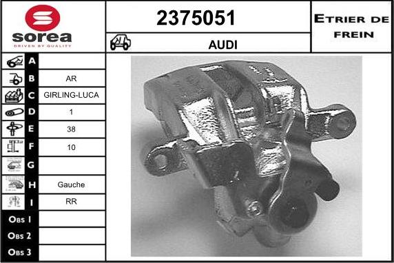 EAI 2375051 - Bremžu suports autodraugiem.lv