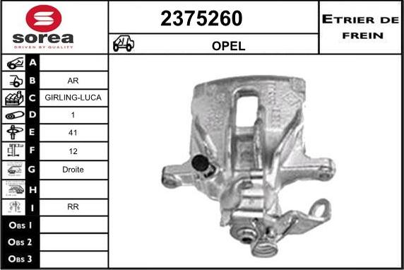 EAI 2375260 - Bremžu suports autodraugiem.lv