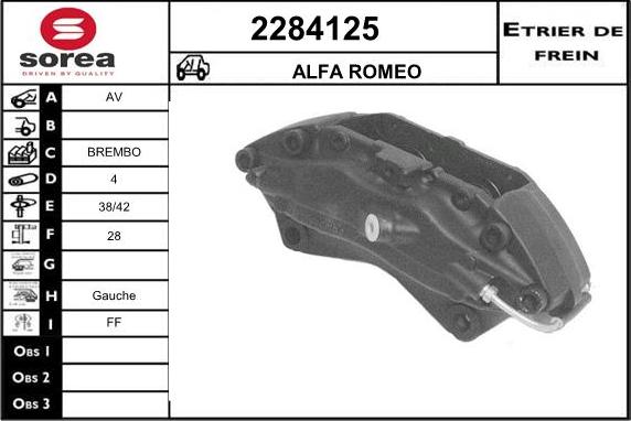 EAI 2284125 - Bremžu suports autodraugiem.lv