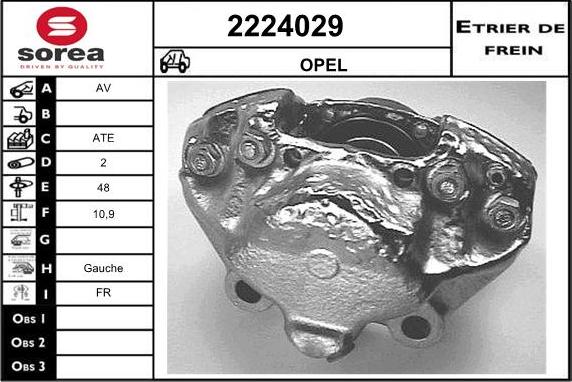 EAI 2224029 - Bremžu suports autodraugiem.lv