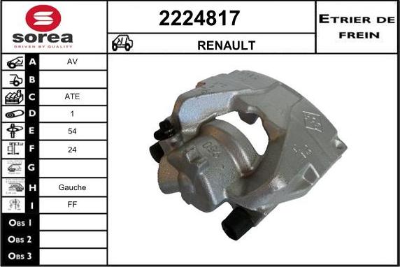 EAI 2224817 - Bremžu suports autodraugiem.lv