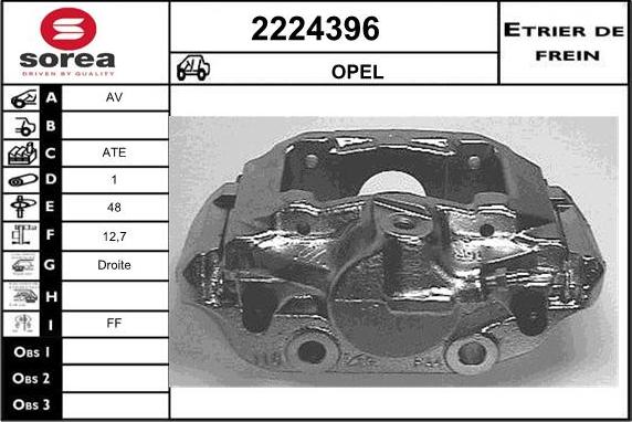 EAI 2224396 - Bremžu suports autodraugiem.lv