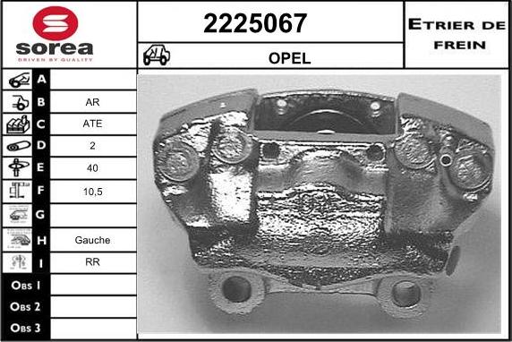 EAI 2225067 - Bremžu suports autodraugiem.lv