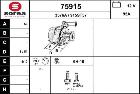 EAI 75915 - Ģenerators autodraugiem.lv