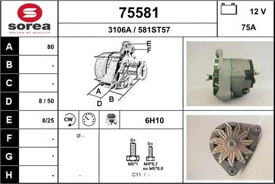 EAI 75581 - Ģenerators autodraugiem.lv