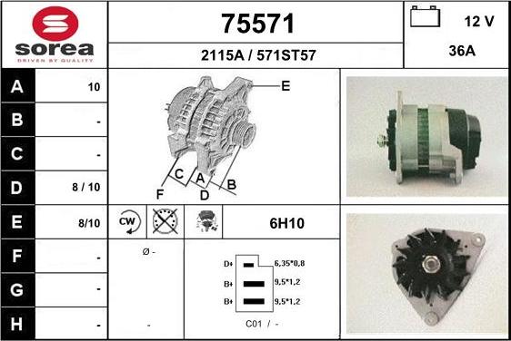 EAI 75571 - Ģenerators autodraugiem.lv