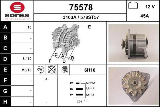 EAI 75578 - Ģenerators autodraugiem.lv