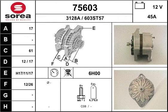EAI 75603 - Ģenerators autodraugiem.lv