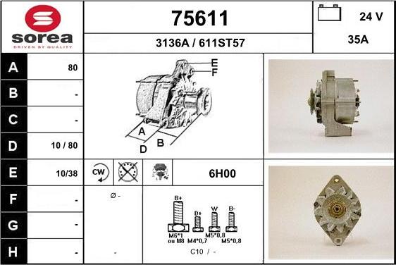 EAI 75611 - Ģenerators autodraugiem.lv