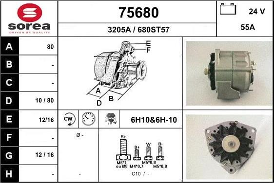 EAI 75680 - Ģenerators autodraugiem.lv