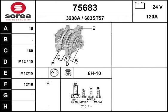 EAI 75683 - Ģenerators autodraugiem.lv