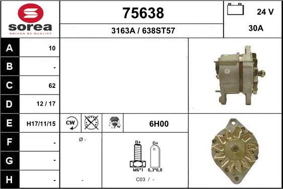 EAI 75638 - Ģenerators autodraugiem.lv