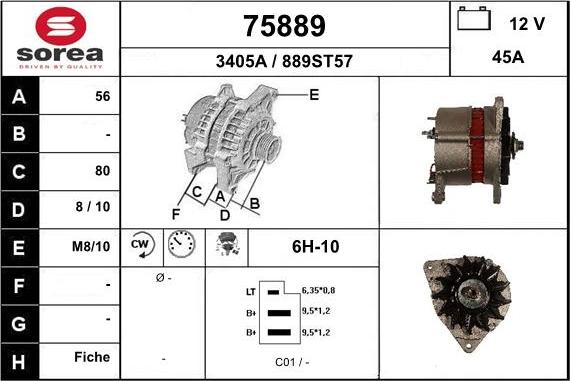 EAI 75889 - Ģenerators autodraugiem.lv
