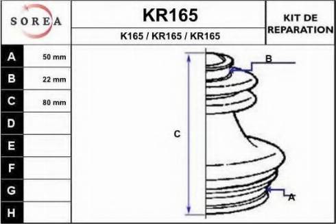 EAI KR165 - Putekļusargs, Piedziņas vārpsta autodraugiem.lv