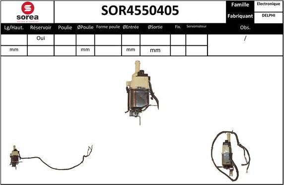 EAI SOR4550405 - Hidrosūknis, Stūres iekārta autodraugiem.lv