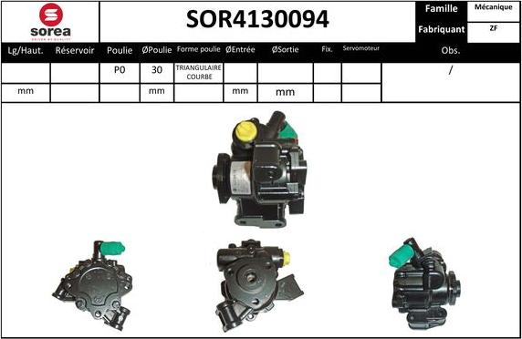 EAI SOR4130094 - Hidrosūknis, Stūres iekārta autodraugiem.lv