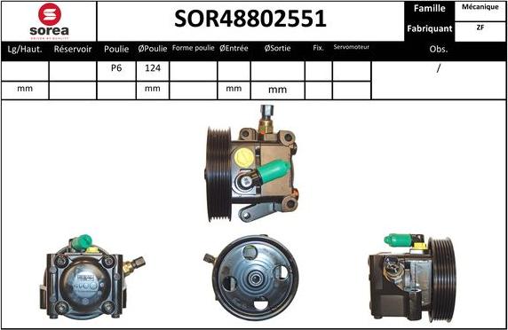EAI SOR48802551 - Hidrosūknis, Stūres iekārta autodraugiem.lv
