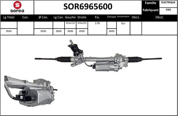 EAI SOR6965600 - Stūres mehānisms autodraugiem.lv