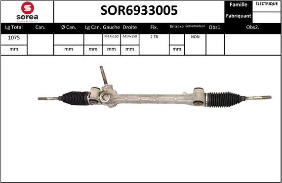 EAI SOR6933005 - Stūres mehānisms autodraugiem.lv