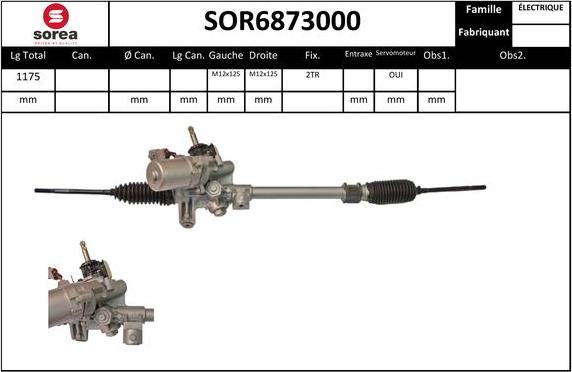 EAI SOR6873000 - Stūres mehānisms autodraugiem.lv