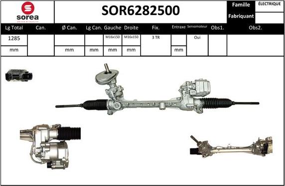 EAI SOR6282500 - Stūres mehānisms autodraugiem.lv