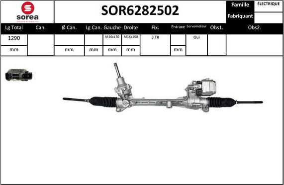 EAI SOR6282502 - Stūres mehānisms autodraugiem.lv