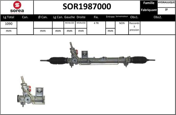 EAI SOR1987000 - Stūres mehānisms autodraugiem.lv