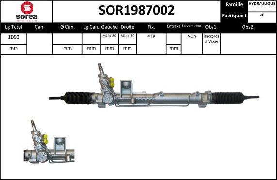 EAI SOR1987002 - Stūres mehānisms autodraugiem.lv