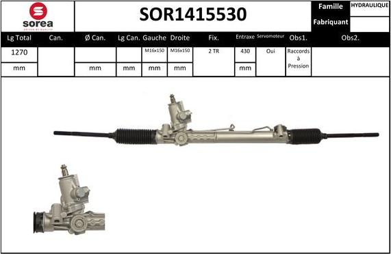 EAI SOR1415530 - Stūres mehānisms autodraugiem.lv
