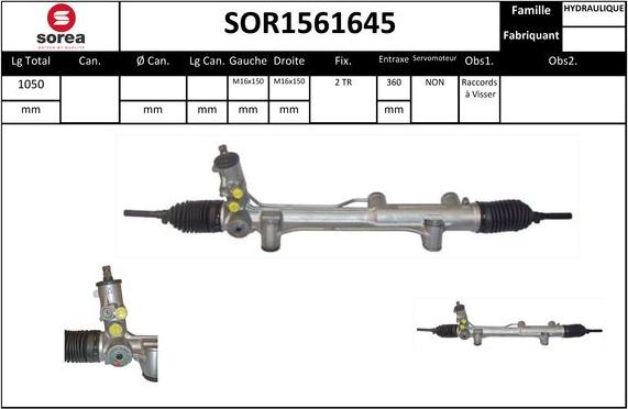 EAI SOR1561645 - Stūres mehānisms autodraugiem.lv