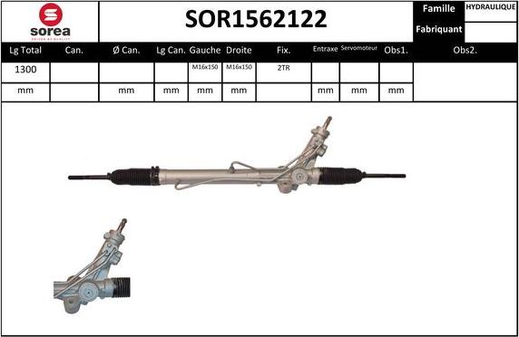 EAI SOR1562122 - Stūres mehānisms autodraugiem.lv
