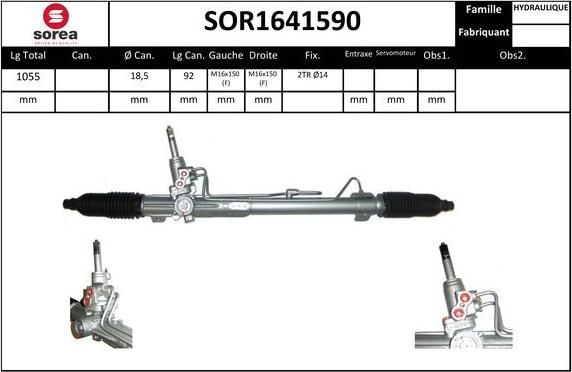 EAI SOR1641590 - Stūres mehānisms autodraugiem.lv