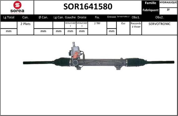 EAI SOR1641580 - Stūres mehānisms autodraugiem.lv