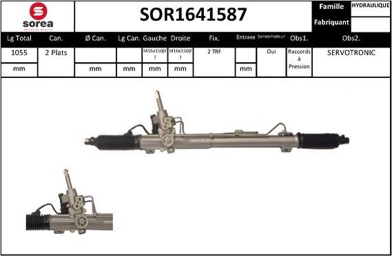 EAI SOR1641587 - Stūres mehānisms autodraugiem.lv