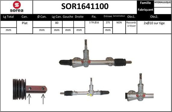 EAI SOR1641100 - Stūres mehānisms autodraugiem.lv