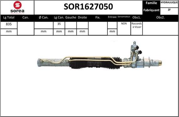 EAI SOR1627050 - Stūres mehānisms autodraugiem.lv