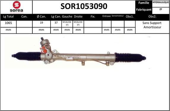 EAI SOR1053090 - Stūres mehānisms autodraugiem.lv