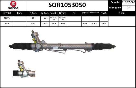 EAI SOR1053050 - Stūres mehānisms autodraugiem.lv