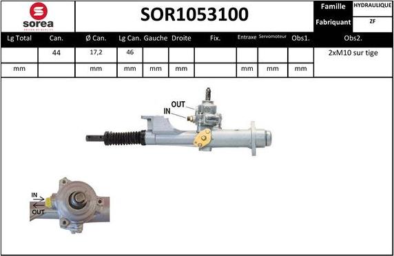 EAI SOR1053100 - Stūres mehānisms autodraugiem.lv