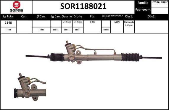EAI SOR1188021 - Stūres mehānisms autodraugiem.lv