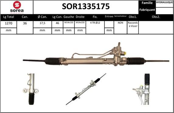EAI SOR1335175 - Stūres mehānisms autodraugiem.lv