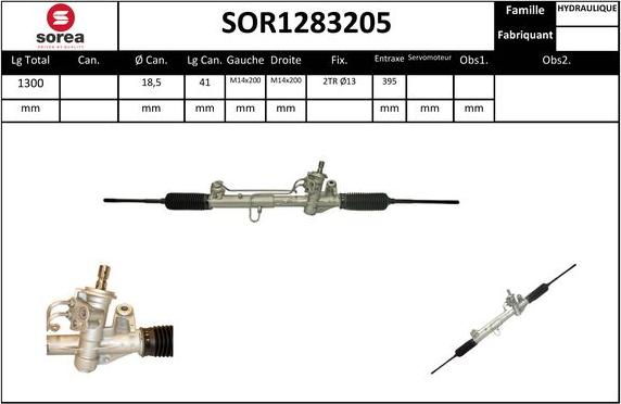 EAI SOR1283205 - Stūres mehānisms autodraugiem.lv