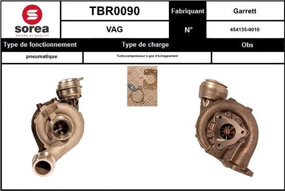 EAI TBR0090 - Kompresors, Turbopūte autodraugiem.lv