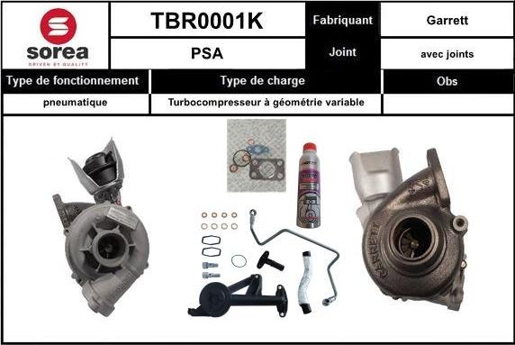 EAI TBR0001K - Kompresors, Turbopūte autodraugiem.lv