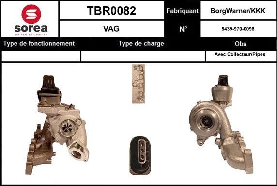 EAI TBR0082 - Kompresors, Turbopūte autodraugiem.lv