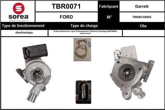 EAI TBR0071 - Kompresors, Turbopūte autodraugiem.lv