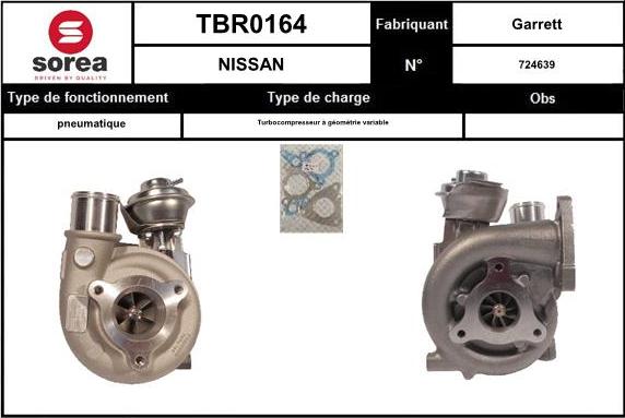 EAI TBR0164 - Kompresors, Turbopūte autodraugiem.lv